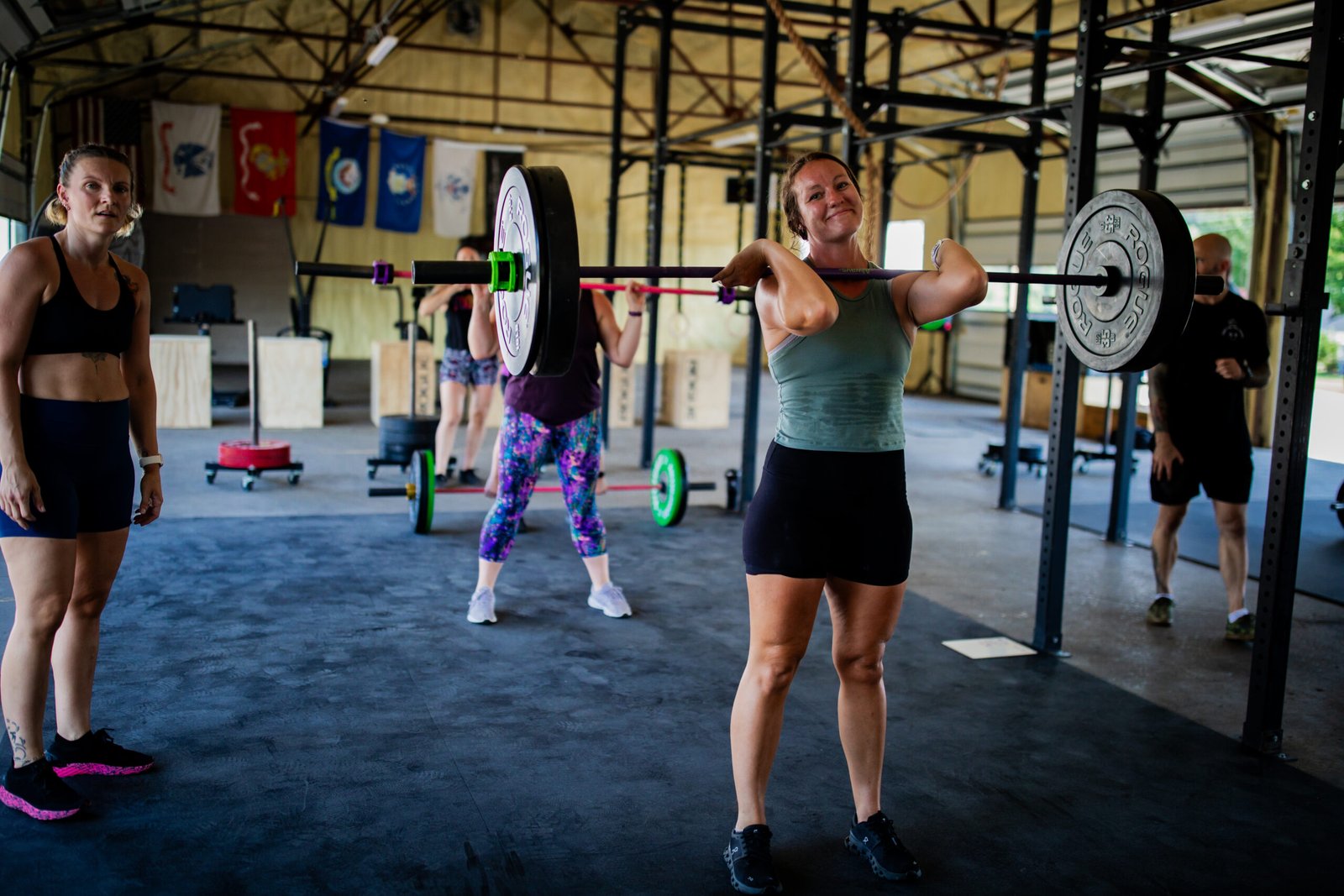 group fitness members at Arc Reactor CrossFit