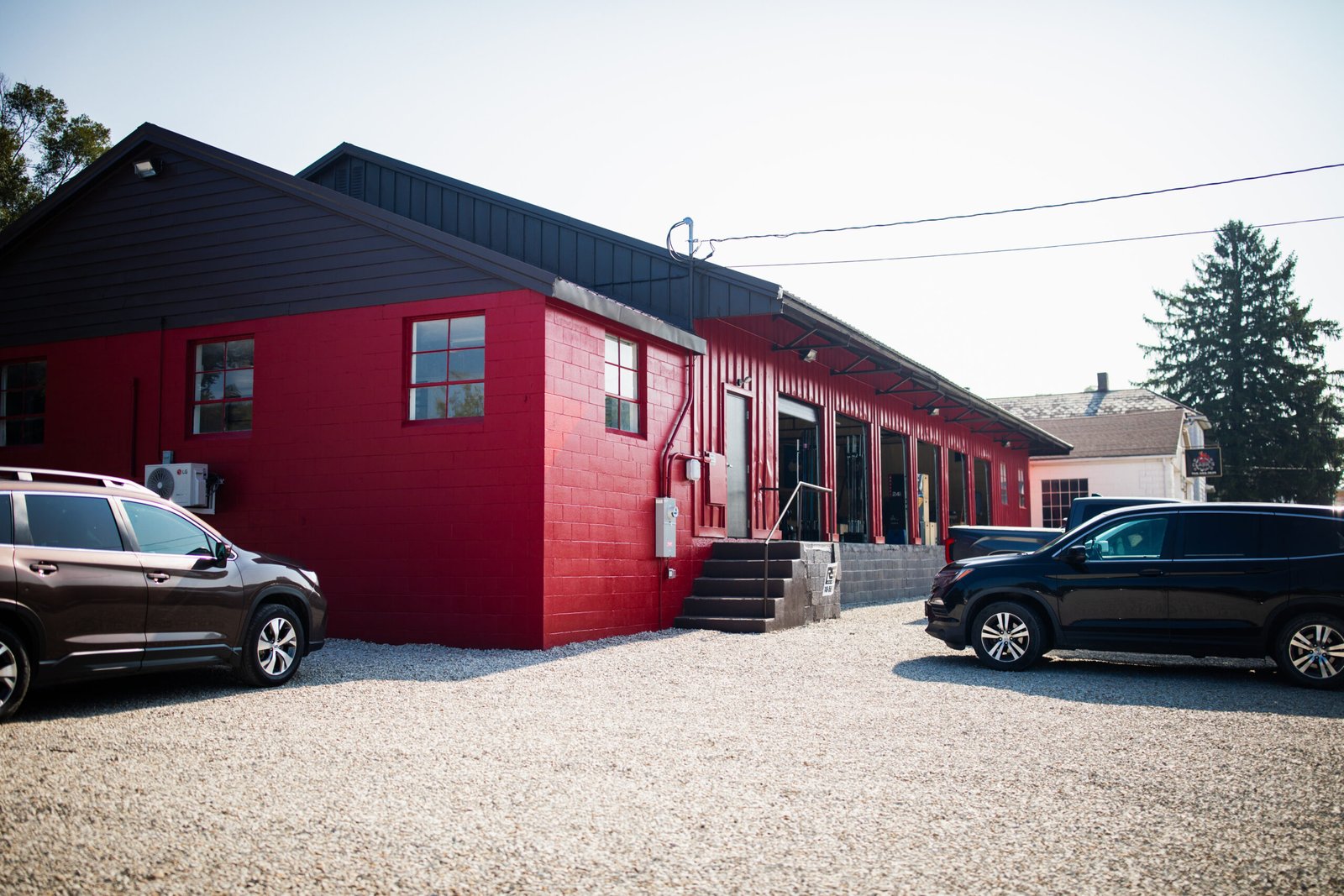 Exterior of Arc Reactor CrossFit gym in Zanesville, Ohio.