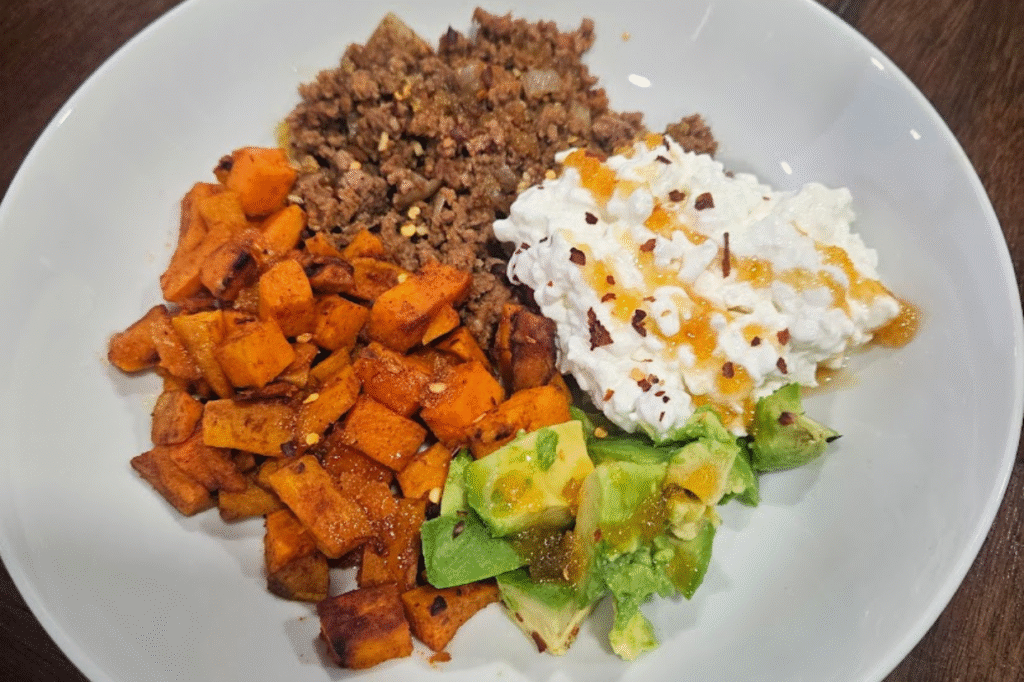 Meal from crossfit coaches nutrition plan